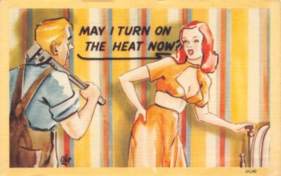 DC40 Chet Warren comic May I Turn on the Heat Now? Colorcraft Dexter