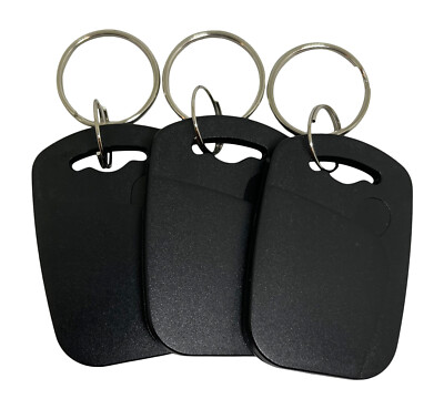 100 AWID 26 Bit Format Compatible Rectangle Key Fobs