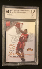 2003-04 Fleer Mystique #99 LeBron James 639/999 BCCG 10 Gem Mint