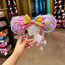 Rapunzel Tangled Pascal Disney-Parks Mickey Minnie Mouse Ears Headband 2025