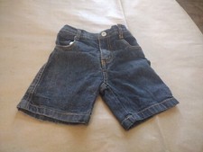 Boy's Denim Shorts Rocawear Brand Size 18 Months Partial Elastic Waist Band.