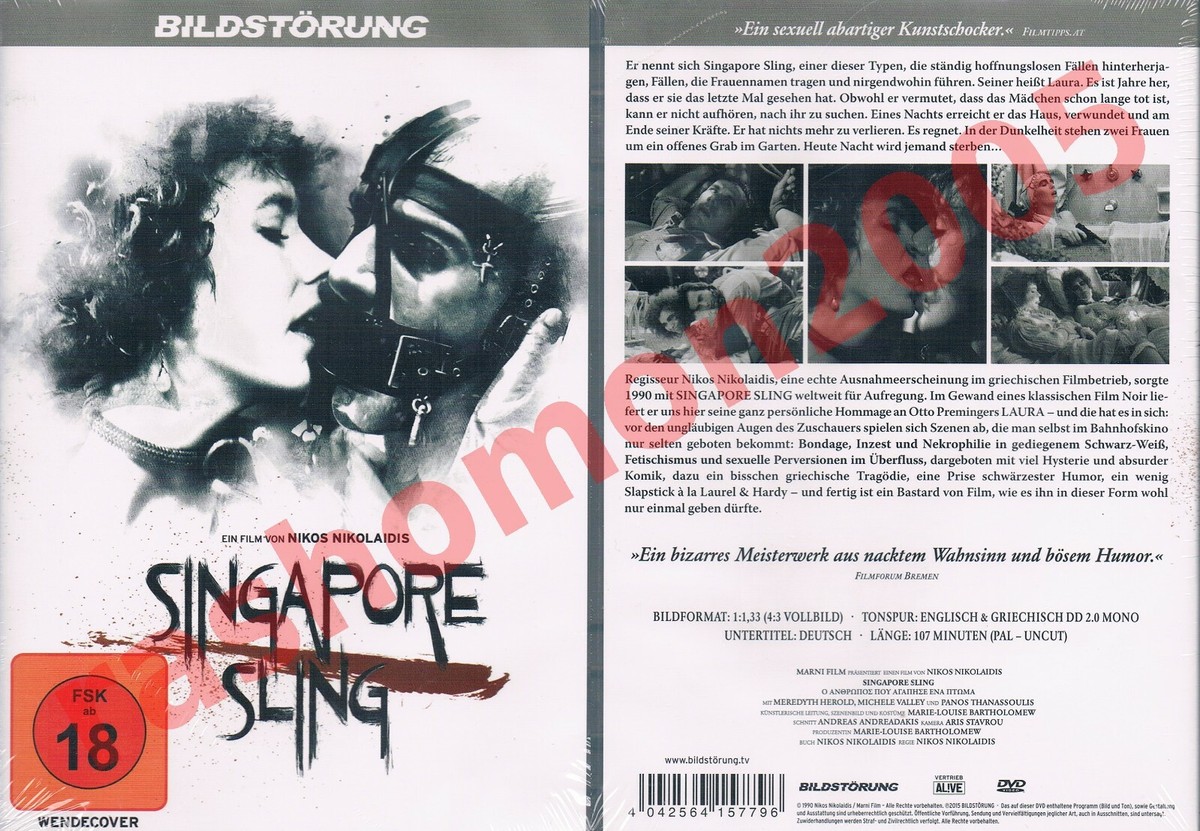 ミュージック The Swanky's Documentary DVD DVD SINGAPORE SLING 1990 Nikos Nikolaidis Cult Film Arthouse