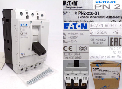 EATON  PN 2-250-BT  Leistungsschalter neu in OVP   11-4#6739