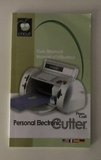 CRICUT Provo Craft Personal Electronic Cutter USER MANUAL ONLY
