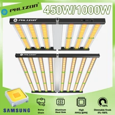 1000W 640W 8Bar W/Samsung LED Grow Light Full Spectrum Indoor Plants Commercial