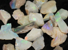 Premium Australian Rough Opals that all SPARKLE 350ct Coober Pedy parcel