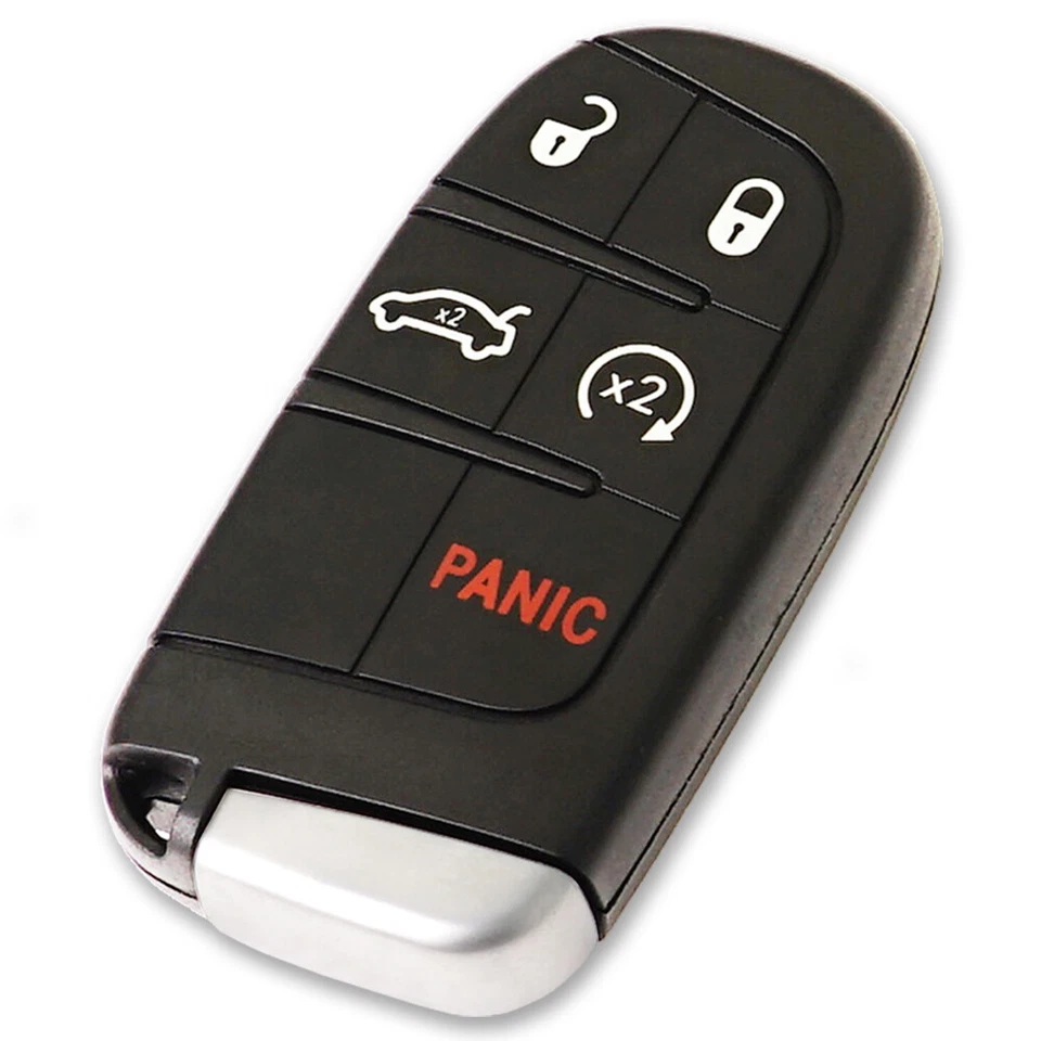 2 para 2019 2020 2021 2022 2023 Dodge Charger Challenger Smart Remote Llavero 5Bu Foto 3 de 4