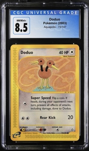 Doduo graded CGC 8.5 for sale on eBay