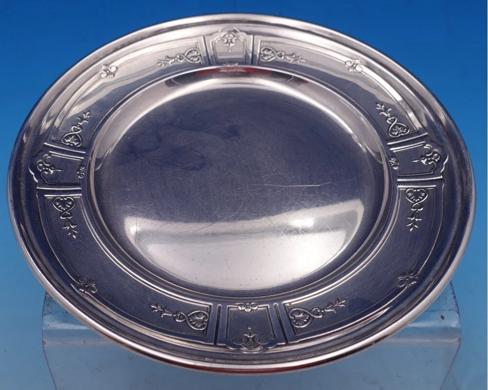 Plato de pan y mantequilla de plata esterlina Princess Patricia de Gorham 6" #3328 #8367 Foto 3 de 4