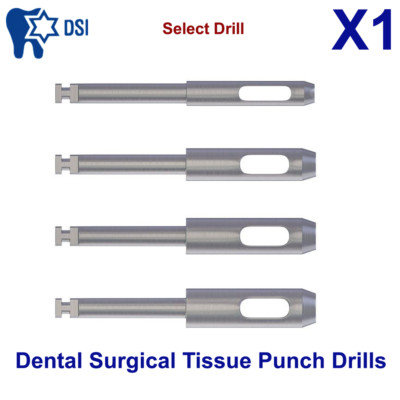 1x DSI Dental Implant Tissue Punch Drill Abutment Surgical Flapless Osteotomy