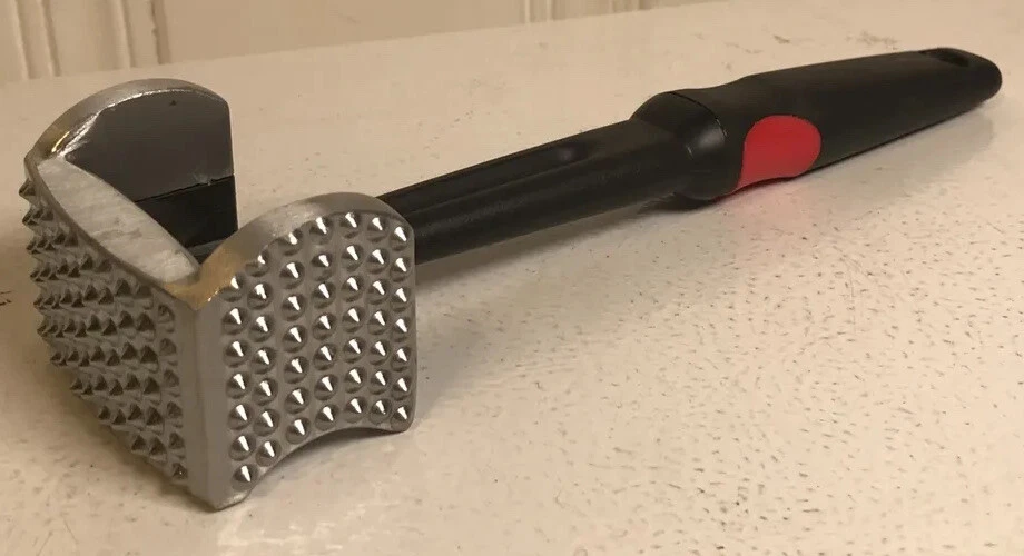 Good Cook Light Weight Meat Tenderizer Flat & Numbed Head Mallet/Hammer 10" Long - Image 2 of 4