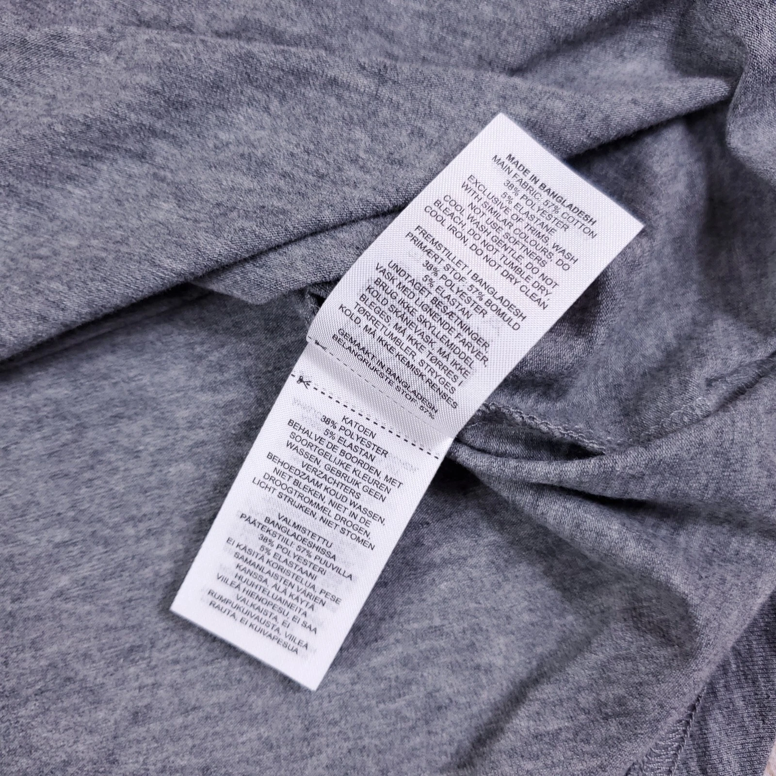 gymshark short sleeve cotton blend shirt