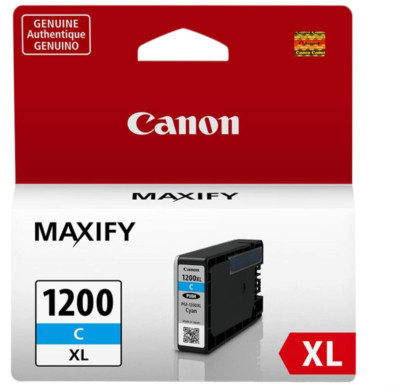Canon  PGI-1200XL Genuine Cyan Ink Tank, Compatible with MB2120, Pack of 3