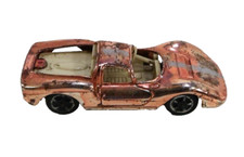 AURORA Cigar Box Dino Ferrari vintage metal toy car 6111 Made in USA