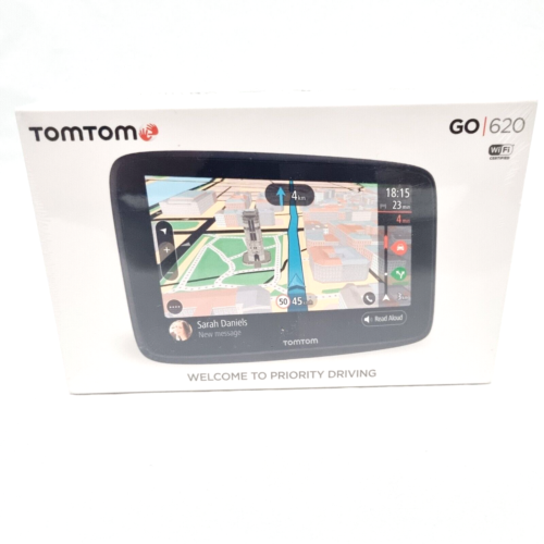 Tomtom Go 620 6" GPS Navigation System 4PN60 Bluetooth Smartphone Siri Google - Afbeelding 1 van 24