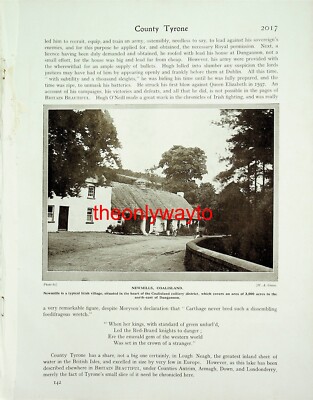Newmills, Coalisland, (County Tyrone Karte auf Rückseite), Buchillustration