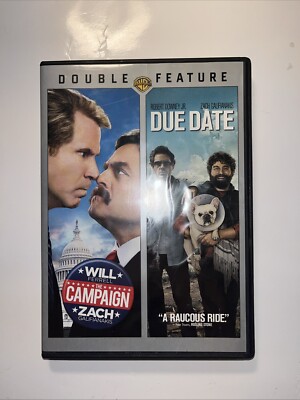 The Campaign / Due Date (2 DVD Set) Very Clean Discs