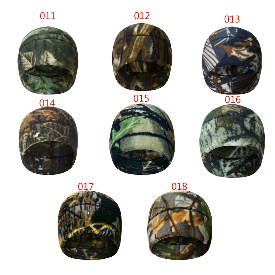 Winter Beanie Hat Windproof Fleece Soft Beanie Men's Backcountry Hunting Hat Cap - Image 3 of 4