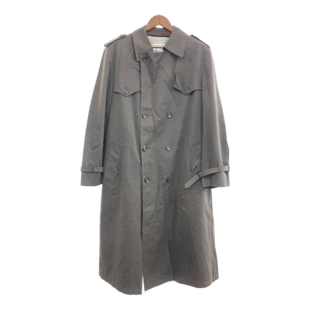 Trench coat homme Christian DIOR Christian Dior gris formel avec ceinture années 80   Occasion