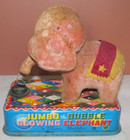JUMBO THE BUBBLE BLOWING ELEPHANT- VINTAGE TOY ELEPHANT - AS IS PARTS OR REPAIR — photo 1