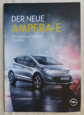 Opel Ampera-E electric car 204 hp year of manufacture 2017-preview brochure brochure 01.2017