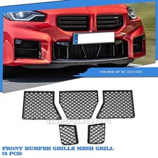 5stk Schwarz Front Untere K�hlergrill Gitter F�r BMW G87 M2 2023-2025 2024
