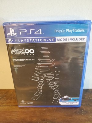 Rez Infinite iam8bit Exclusive Video Game VR Compatible SEGA (PS4) SEALED