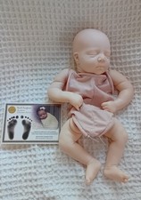 Realborn Johannah blank vinyl kit by Bountiful Babies. Coa