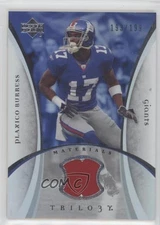 2007 Upper Deck Trilogy Materials /199 Plaxico Burress #TM-PB