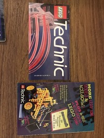 LEGO Technic 8210 Nitro GTX Motorbike (1995) - 100% Pieces Manual & Promo