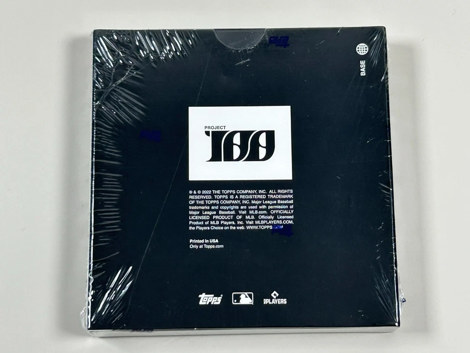 2022-23 Topps Project 100 #7 Julio Rodriguez by NoPattern SZN 1 Sealed Box RC - Image 2 of 2