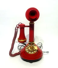 The Candlestick Rotary Dial Phone American Telecommunications Corporation Works