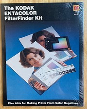 New Sealed KODAK Ektacolor Filter Finder Kit Vintage Darkroom
