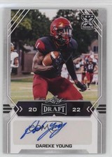 2022 Leaf Draft Auto Dareke Young #BA-DY1 Auto 1cx3