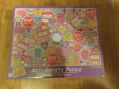 Bubblegum Stuff - Anti-anxiety Puzzle - 1000 pieces - NEW/SEALED