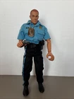 HASBRO 1996 11" GI JOE Police Officer Action Figure w/ Dog Tags, Guns & Belt