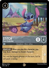 Stitch - Team Underdog Cold Foil Promo Disney Lorcana Promo Cards 6 NM