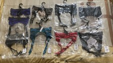 9 x Ann Summers Waspie / Suspender Belt (L / Large) Bundle Job Lot