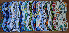 handmade burp cloth boys double flannel group 1b