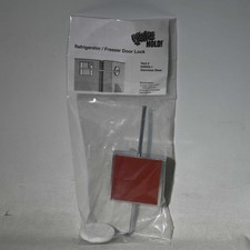 Quake Hold RSRDL1 Stainless Steel Refrigerator/Freezer Door Lock