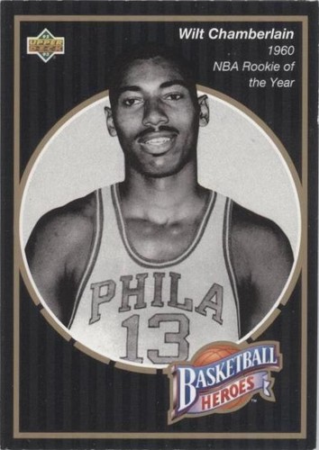 92-93 Upper Deck Wilt Chamberlain Basketball Hero's # 16 | eBay