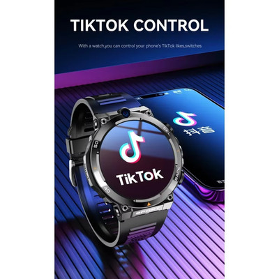 Golden SpikeH10 Smartwatch 4G LTE Android Smartwatch mit 1,6'' Amoled 720*720HD