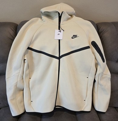 Nike Tech Fleece Windrunner Full Zip Hoodie Light Khaki Mens Lrg NWT HV0949-234