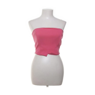 NLY Trend, Tube Top, Größe: XS, Pink, Baumwolle/Elasthan/Viskose, Einfarbig #QQe