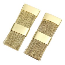 1-Nail Art Bits Cleaning Brush Mini Copper Wire Brush Manicure Accessories