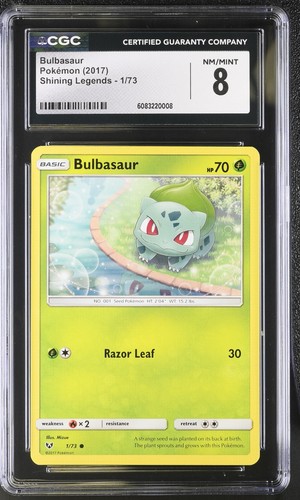 Bulbasaur graded CGC 8 for sale on eBay