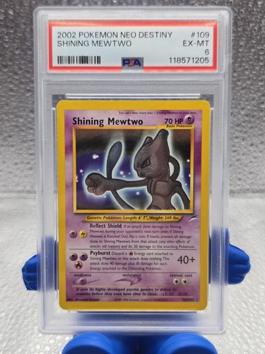 Shining Mewtwo (Unlimited) graded PSA 6 for sale on eBay