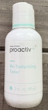 New PROACTIV Plus RE-TEXTURIZING TONER 2 Fl Oz Bottle Acne Skin SEALED 