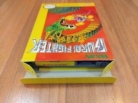 Nr MINTY BOX CIB Burai Fighter complete in nes Collector lot VERY CLEAN NICE A+