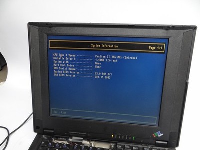 IBM ThinkPad Type 2611 I Series Laptop/ Notebook for sale online